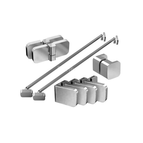 Комплект крепления Ravak B SET BSDPS 120, хром, левый