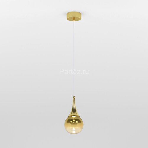 Подвесной светильник Eurosvet 50256/1 LED золото