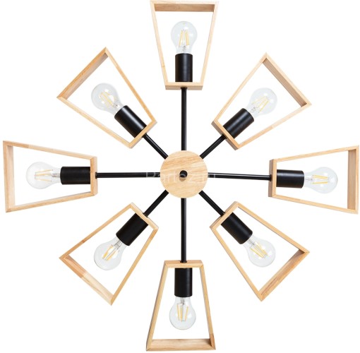 Потолочная люстра Arte Lamp A8030PL-8BK