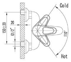 Смеситель для ванны Lemark Luna LM4102C
