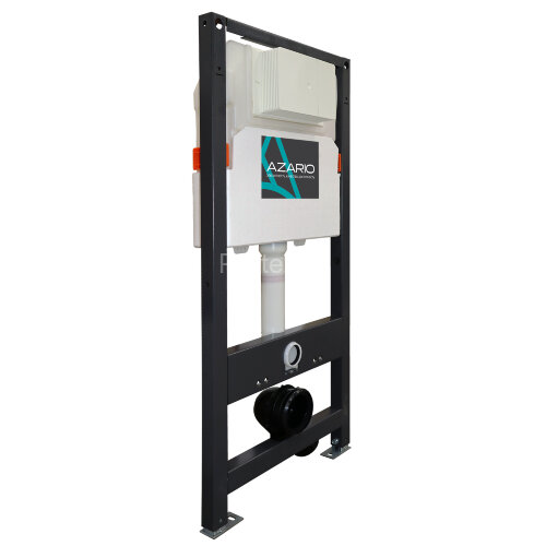 Сет AZARIO NEW Инсталляция 3/6л + подвесной унитаз Azario Mona 530x360x365 с быстросъемным сиденьем 