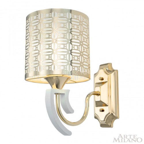 Бра Arte Milano 308857/1W Wh/Gd