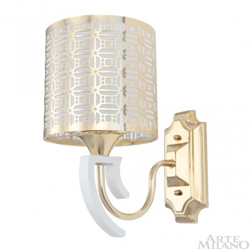 Бра Arte Milano 308857/1W Wh/Gd