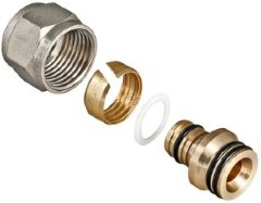 Евроконус обжимной под металлопластик 16х1/2" VALTEC