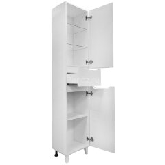 Пенал Azario LOTOS 40 400x330x1980 правый напольный (CS00083927)