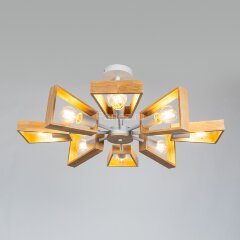 Потолочная люстра Arte Lamp A8030PL-8WH