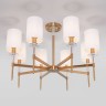 Потолочная люстра Eurosvet 60132/8 латунь