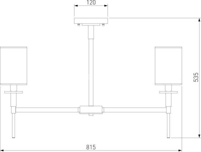 Потолочная люстра Eurosvet 60132/8 латунь