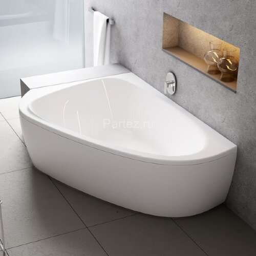 Ванна акриловая Ravak LOVE STORY II P белая