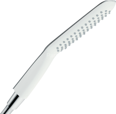 28568400 PuraVida Ручной душ-"палочка" 150 1jet EcoSmart 9 л/мин, белый/хром