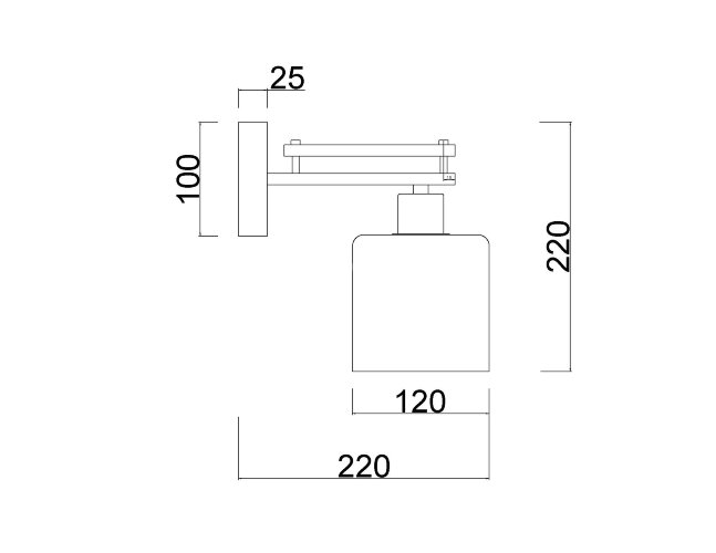 Бра MyFar MR1590-1C