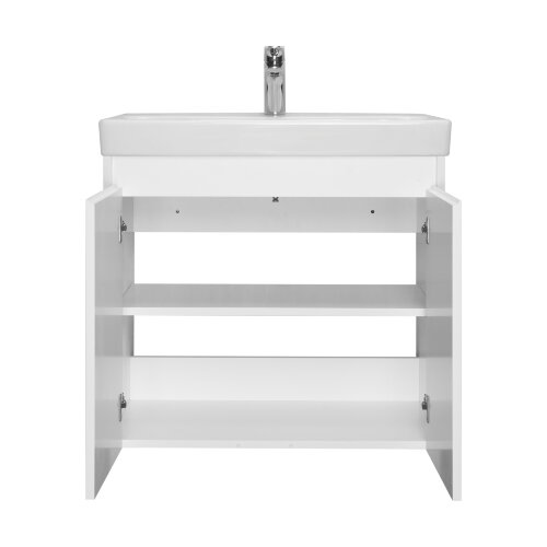 Тумба под раковину AQUATON Сканди 70 Doors универсальная, белый (1A278901SD010)