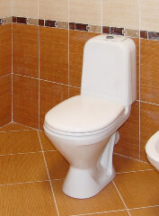 Унитаз-компакт Sanita Самарский с сиденьем и сливной арматурой, белый (WC.CC/Samarsky/2-TM/WHT.G/S1)