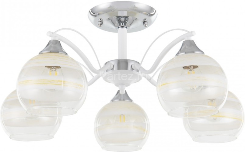 Потолочная люстра Arte Milano 326503/5 CR+WH