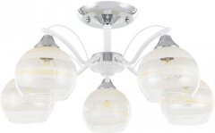 Потолочная люстра Arte Milano 326503/5 CR+WH