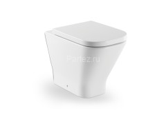 ПЭК Roca THE GAP Приставной унитаз + сидение микролифт + бачок + кнопка смыва