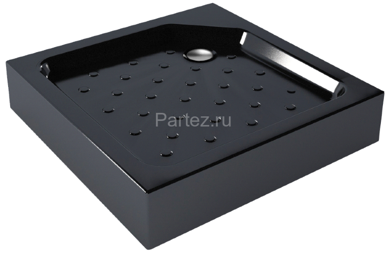 Душевой поддон Метакам Universal Black N 800х800 квадрат, акриловый, черный (CS00081548)