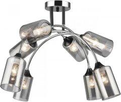 Потолочная люстра Imex MD.2195-8-S-BK+CH