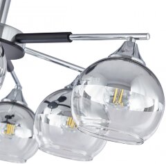 Потолочная люстра Arte Milano 339354/6 CR+BK