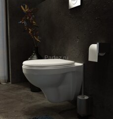 Комплект унитаза с инсталляцией Grohe Solido Perfect с кнопкой смыва Хром и сиденьем Микролифт (3919