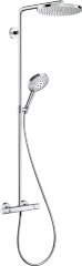 27633000 Raindance Select S Showerpipe 240 1 jet with PowderRain