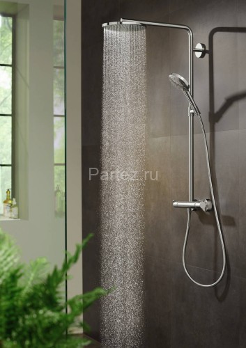 27633000 Raindance Select S Showerpipe 240 1 jet with PowderRain