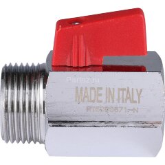 Кран шаровой мини ВР/НР 3/4&quot; Stout