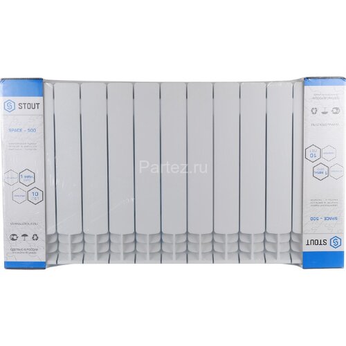 Радиатор биметаллический STOUT Space 500-13