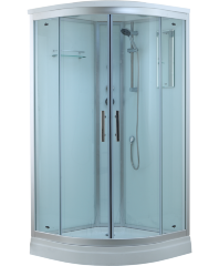 Timo Standart T-6609 Silver душевая кабина (90*90*220), шт