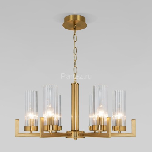 Подвесная люстра Eurosvet 60133/6 латунь