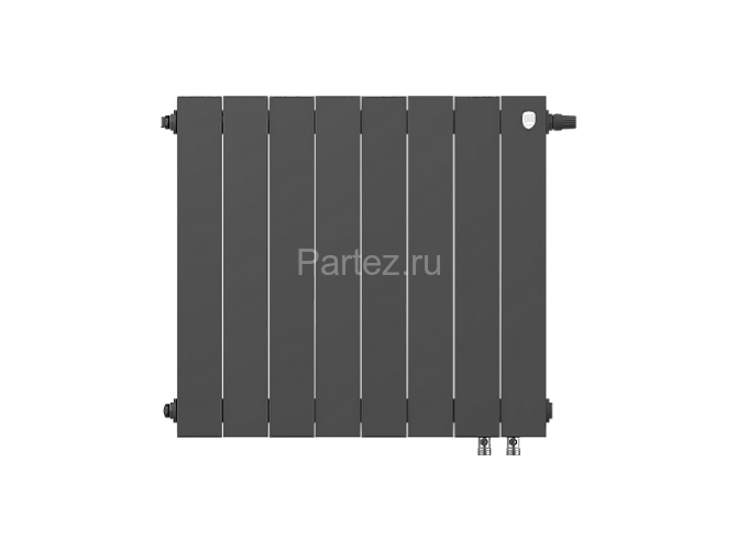 Радиатор Royal Thermo PianoForte 500 /Noir Sable - 8 секц. VDR