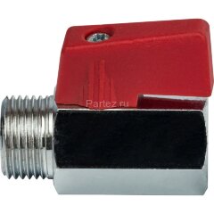 Кран шаровой мини ВР/НР 3/8 &quot; Stout