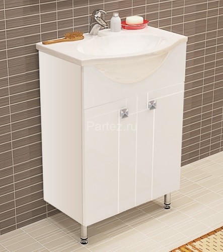 Раковина AQUATON Селигер 60, белая (1WH110268)