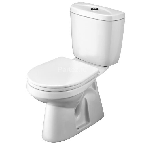 Унитаз-компакт Santek Анимо c вертикальным выпуском и сиденьем стандарт (1.WH11.0.038)