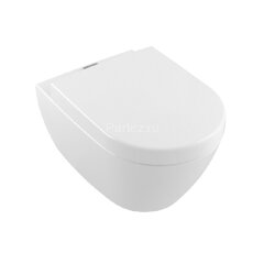 Унитаз подвесной Villeroy&amp;Boch SUBWAY 2.0, безободковый, альпийский белый (5614A101)