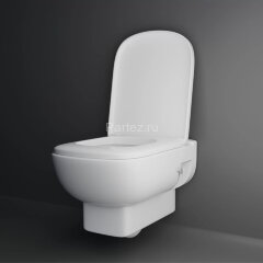 Унитаз подвесной NORDEN 350х540х355 быстросъемное сиденье микролифт, белый (40302100005)