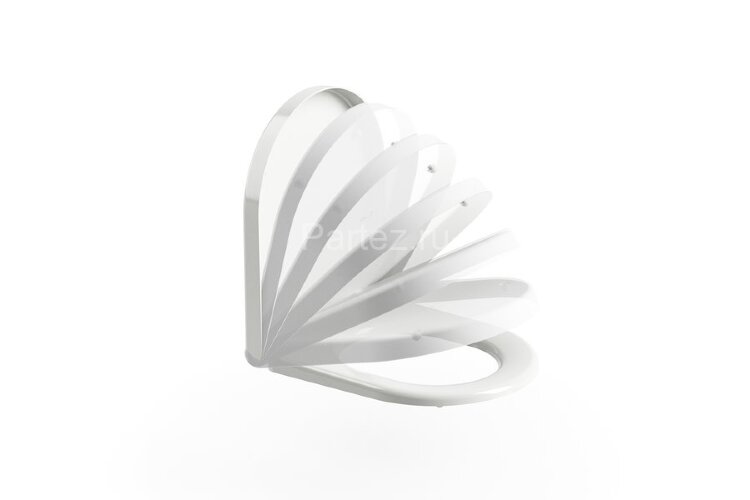 Крышка-сиденье для унитаза Ravak Uni Chrome 02A белое (X01549)