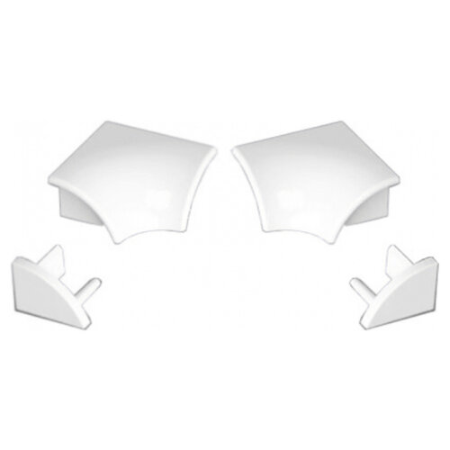 Набор заглушек и уголков Ravak 6 белый (B440000001)