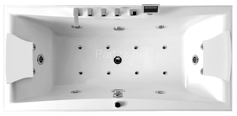 Акриловая ванна Gemy G9076 K