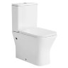 Унитаз-компакт Azario Blaise 385х615х801 напольный, безободковый с быстросъемным сиденьем микролифт 