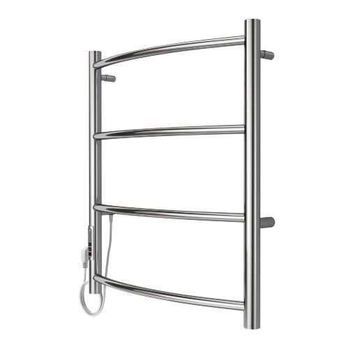 Полотенцесушитель электрический AZARIO VERONA 500/600 4 секции, диммер слева, хром (AZ04756)
