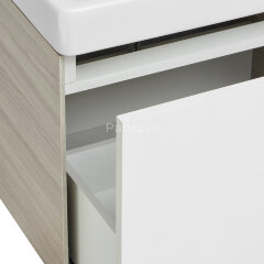 Тумба под раковину AQUATON Асти 70 подвесная, белая (1A263001AXD70)