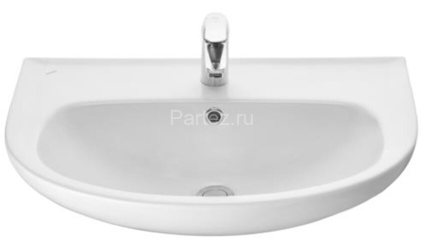 Раковина подвесная Santeri Прайм-65 660х480х142 с переливом, белая (1.3117.6.S00.11B.0)