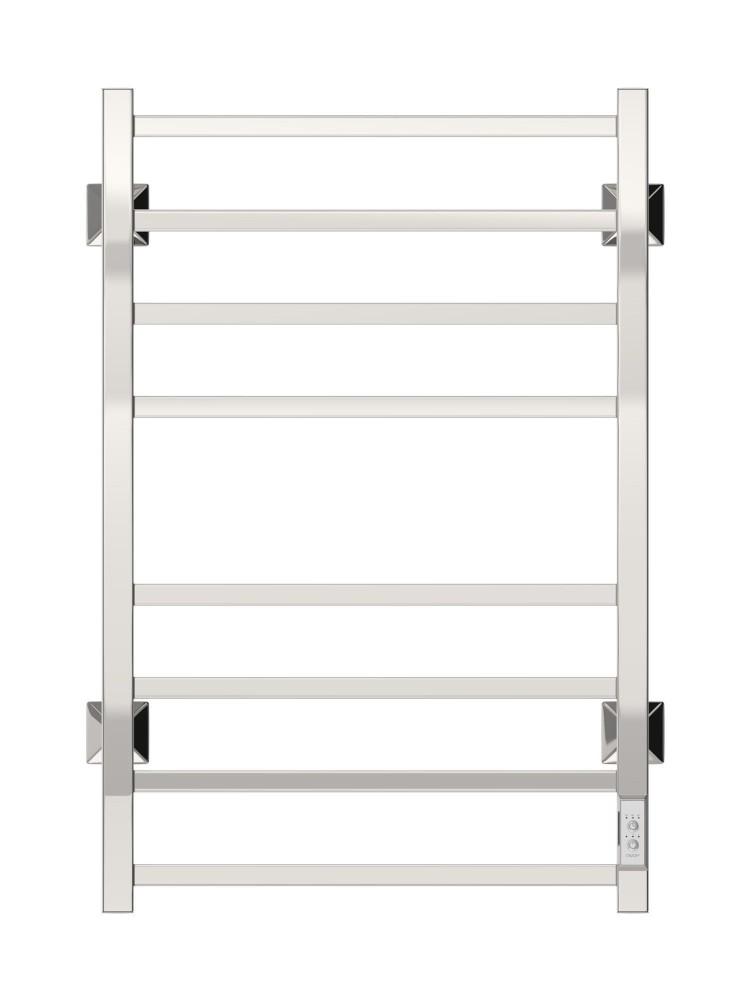 Полотенцесушитель электрический ДВИН L plaza neo 80/50 К диммер квадрат, полированный (4656759179243