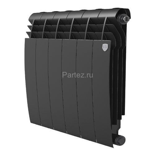Биметаллический радиатор Royal Thermo BiLiner Noir Sable 500/87-6