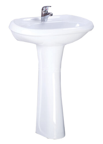 Умывальник Santeri Воротынский бел. 570 х 454, белый (1.3111.7.S00.10B.0)