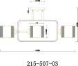 Потолочная люстра Velante 215-507-03