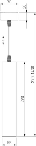 Подвесной светильник Elektrostandard 50161/1 LED