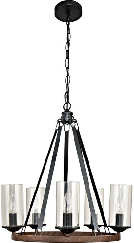 Подвесная люстра Arte Lamp A7014SP-5BK
