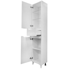 Пенал Azario LOTOS 40 400x330x1980 левый напольный (CS00083926)